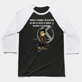 New technique: we pass for idiots, the others laugh, and we hit. It's new. Baseball T-Shirt